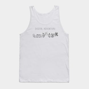 Digital walk Tank Top